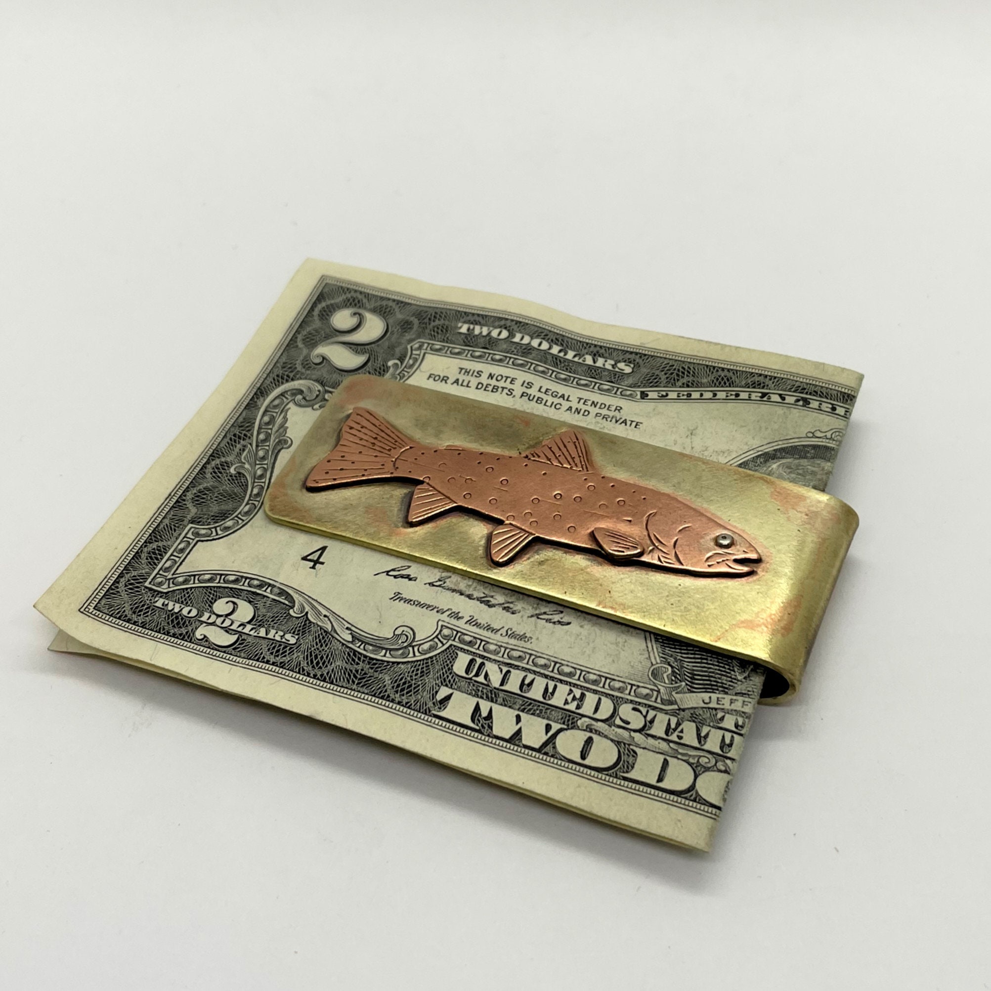 Bolsos y monederos Carteras y clips para billetes Estuches para tarjetas de visita Estuche de tarjeta de pescado de arcilla polimérica regalo de arte 