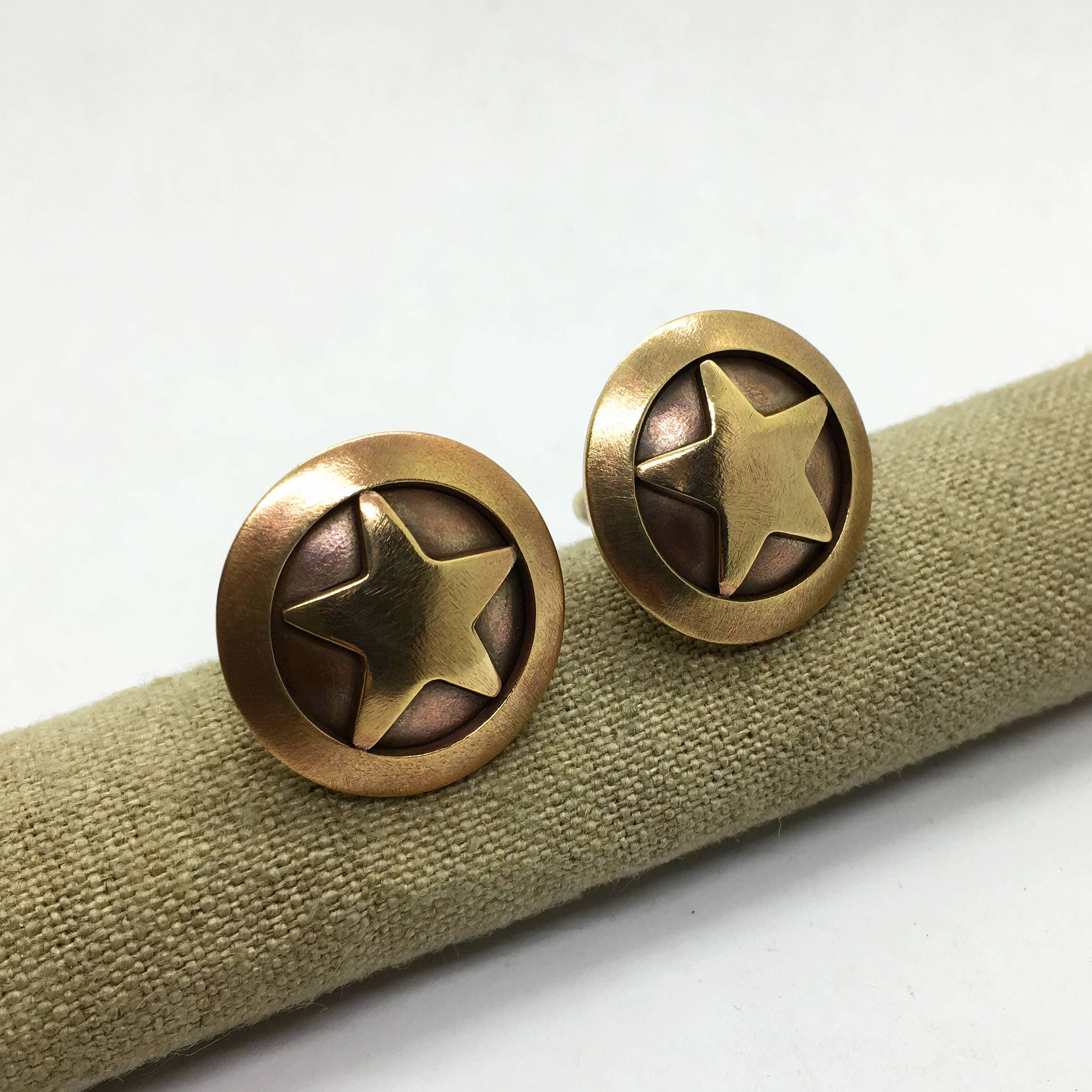 テキサススターカフスボタン - Etsy 日本