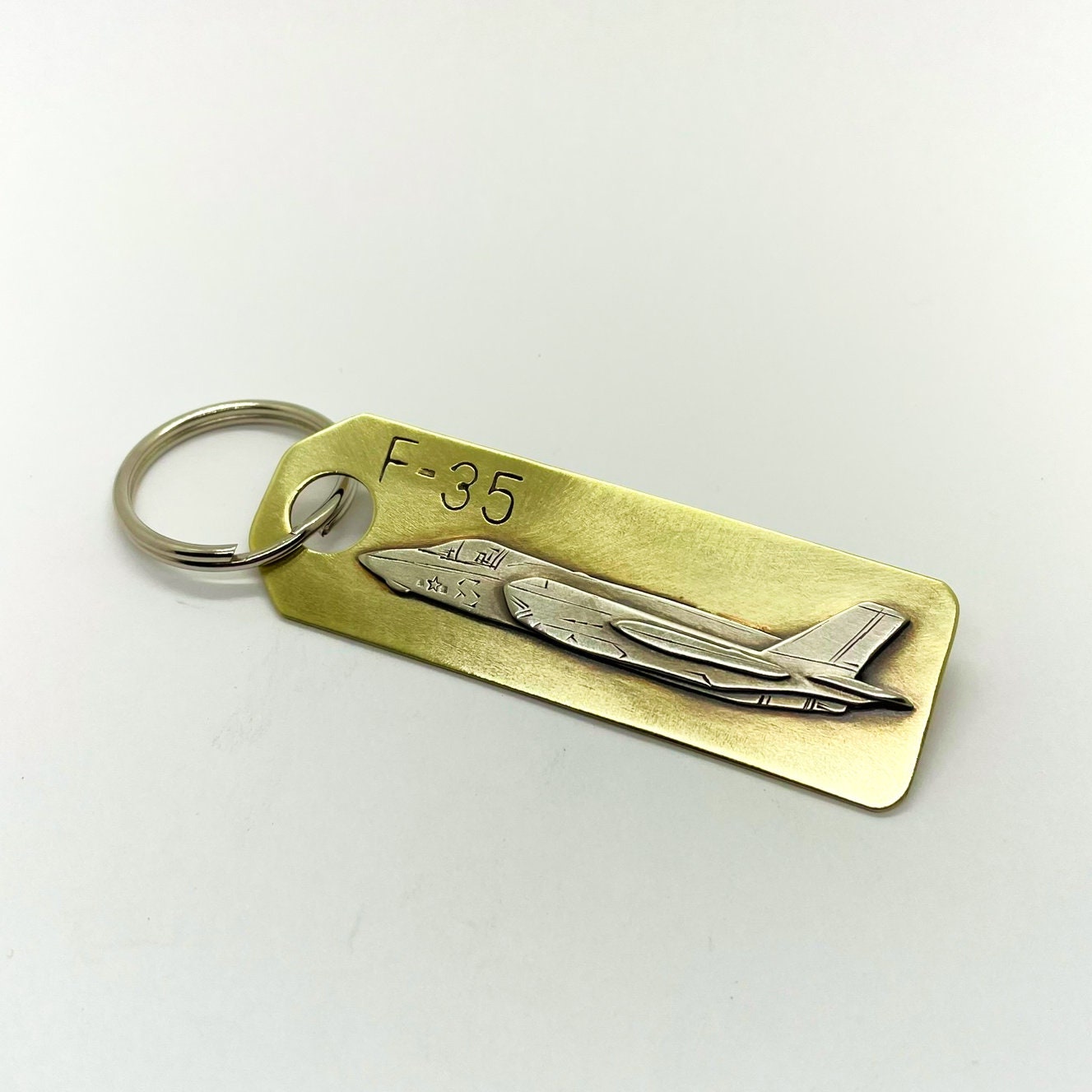 F-35 Lightning II Airplane Key Chain - Etsy