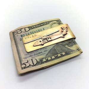 UH-60 Black Hawk helicopter money clip