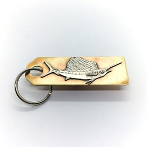 Sailfish key chain