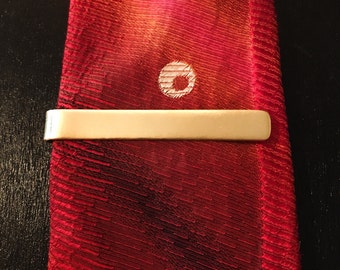 Simple brass tie bar, hand made brass tie clip