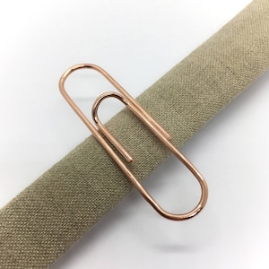 Clip de dinero con clip de cobre minimalista