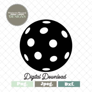 Plain Pickleball Digital Download PNG,JPEG,DXF