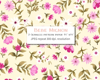 DIGITAL Download Jpeg formatted seamless 14 in. repeat Papers,Infant fabric,krafting,background