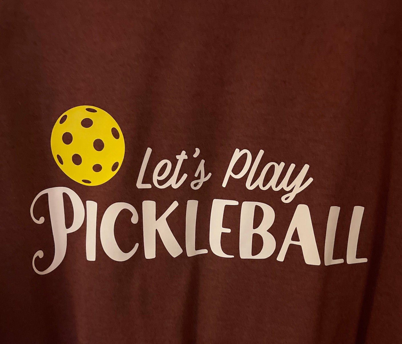 Lets Play Pickleball Digital Download PNG and JPEG only | Etsy