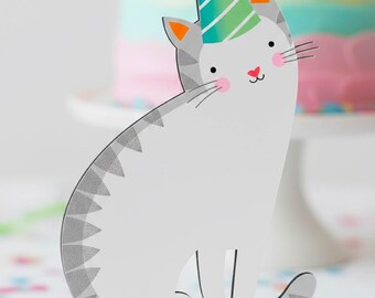 PARTY ANIMALS Digital Download PNG clip art Birthdays and Crafts