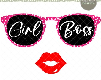 DIGITAL Girl Boss PNG. and SVG files Clip-Art