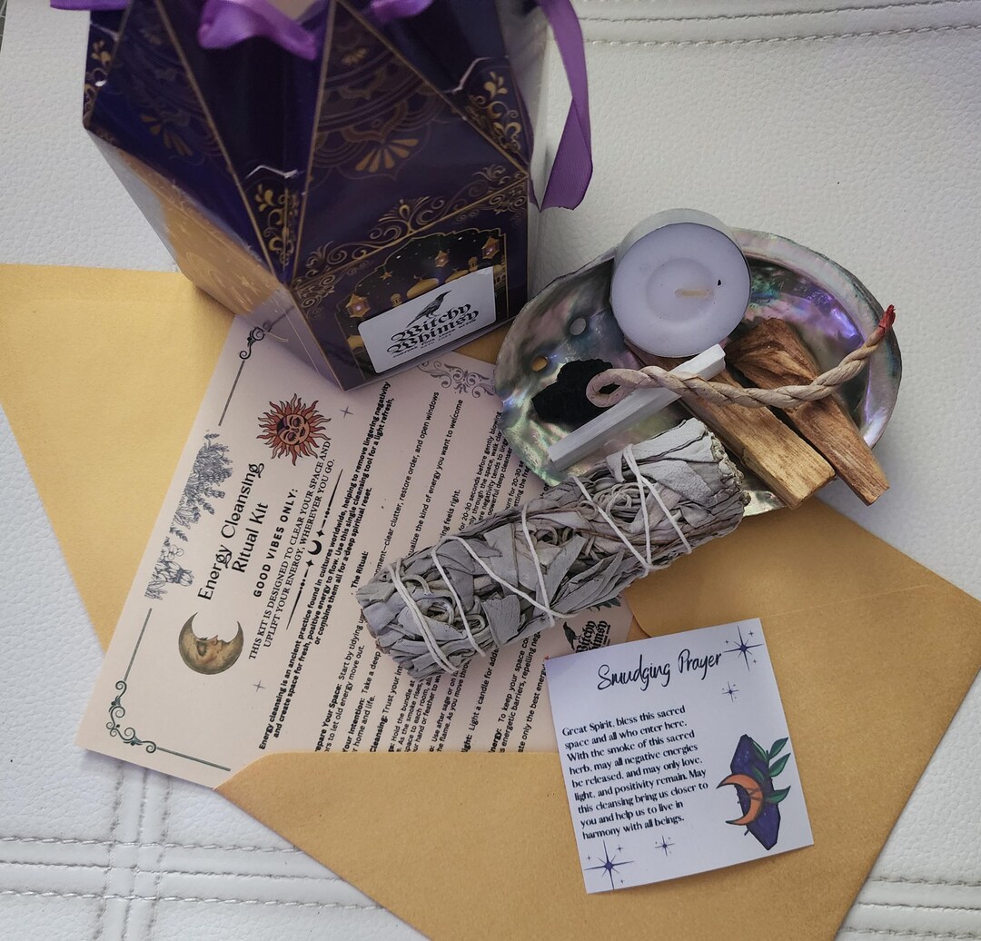 Energy Cleansing Ritual Kit - Etsy