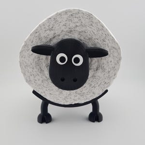 Sheep Toilet Paper Holder – Funny 3D Printed Toilet Paper Holder – Gift for the Guest Toilet – Bathroom Decoration