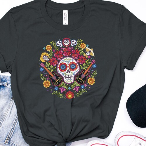 Coco T-shirt / Miguel / Dante / Los Dios De Los Muertos / Day - Etsy