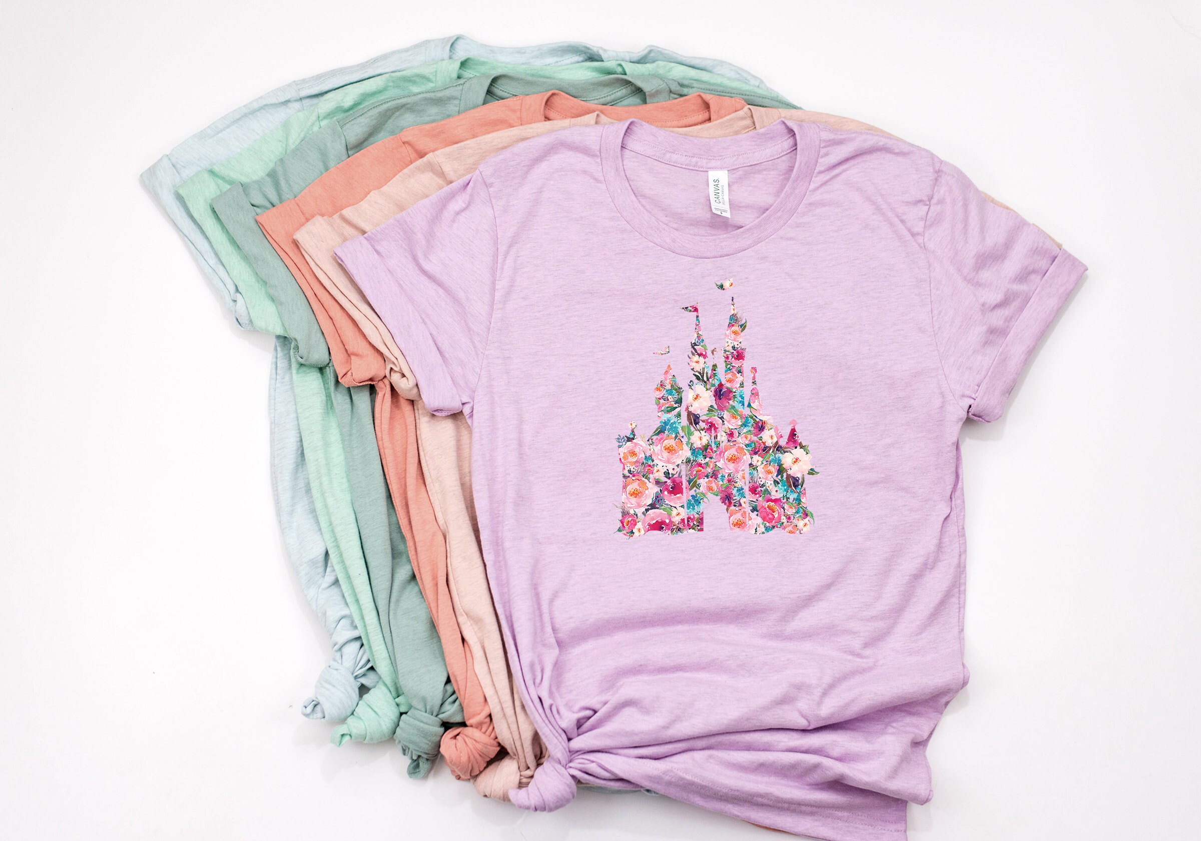 disneyland castle shirt