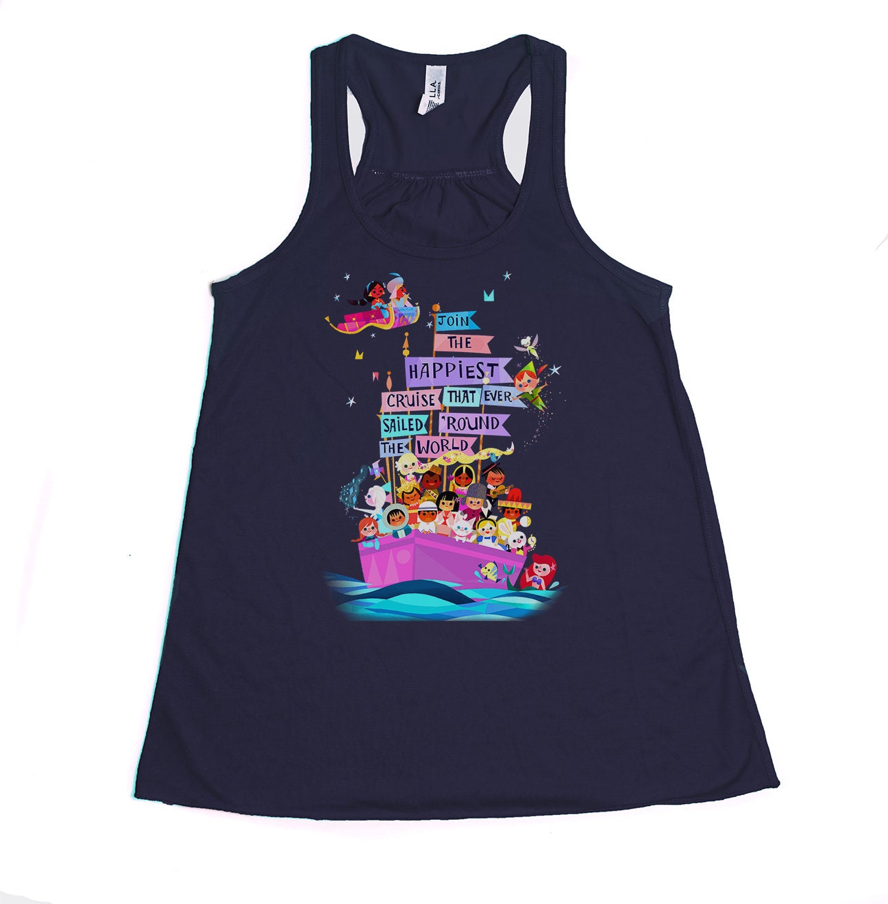 It's A Small World Tank Top / Disney World t-shirt / | Etsy
