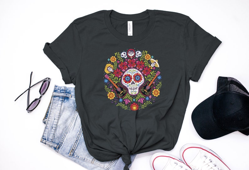 Coco T-shirt / Miguel / Dante / Los Dios De Los Muertos / Day - Etsy