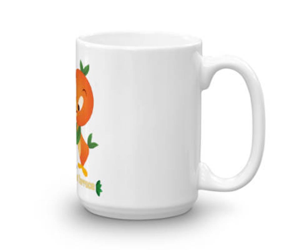 Disney Orange Bird Coffee Mug Citrus Swirl Florida Bird Etsy