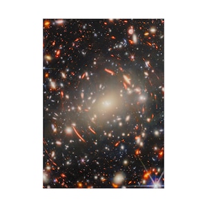 Galaxien Poster gerollt, Astronomie Wandkunst, Weltraumteleskop Druck, Himmlische Schlafzimmer Dekoration, Universum Kunst Poster