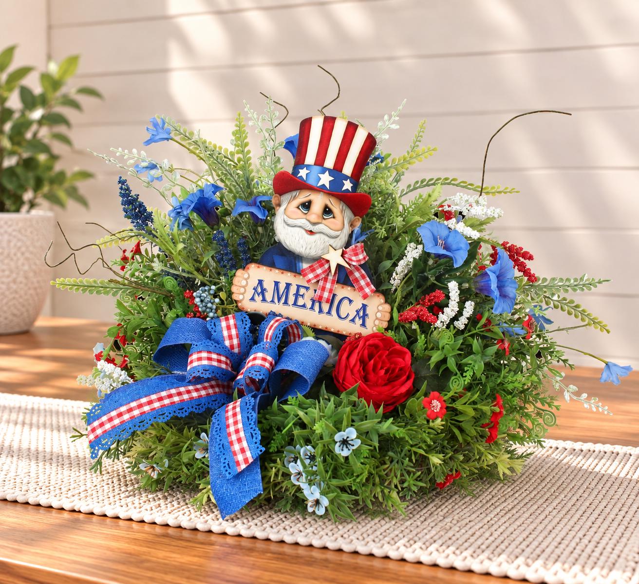 Uncle Sam Centerpieces - Etsy