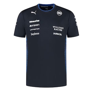 Williams Racing Shirt, F1 Team Shirt, Formula 1 T-Shirt, Williams F1 Racing Fan Shirt, Formula One Merchandise, Motorsport Graphic Tee