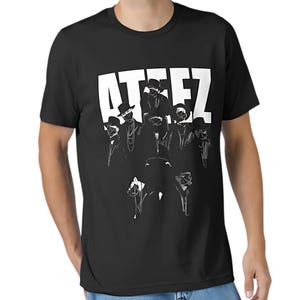 ATEEZ Shirt 2025 World Tour Shirt – In Your Fantasy Kpop Tee, Ateez Golden Hour Part 2 Merch, Kpop Concert T-Shirt, North America Tour Shirt