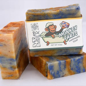 Monkey Farts Bar – Smells Way Better Than Its Name (We Promise) | Fun Handmade Soap