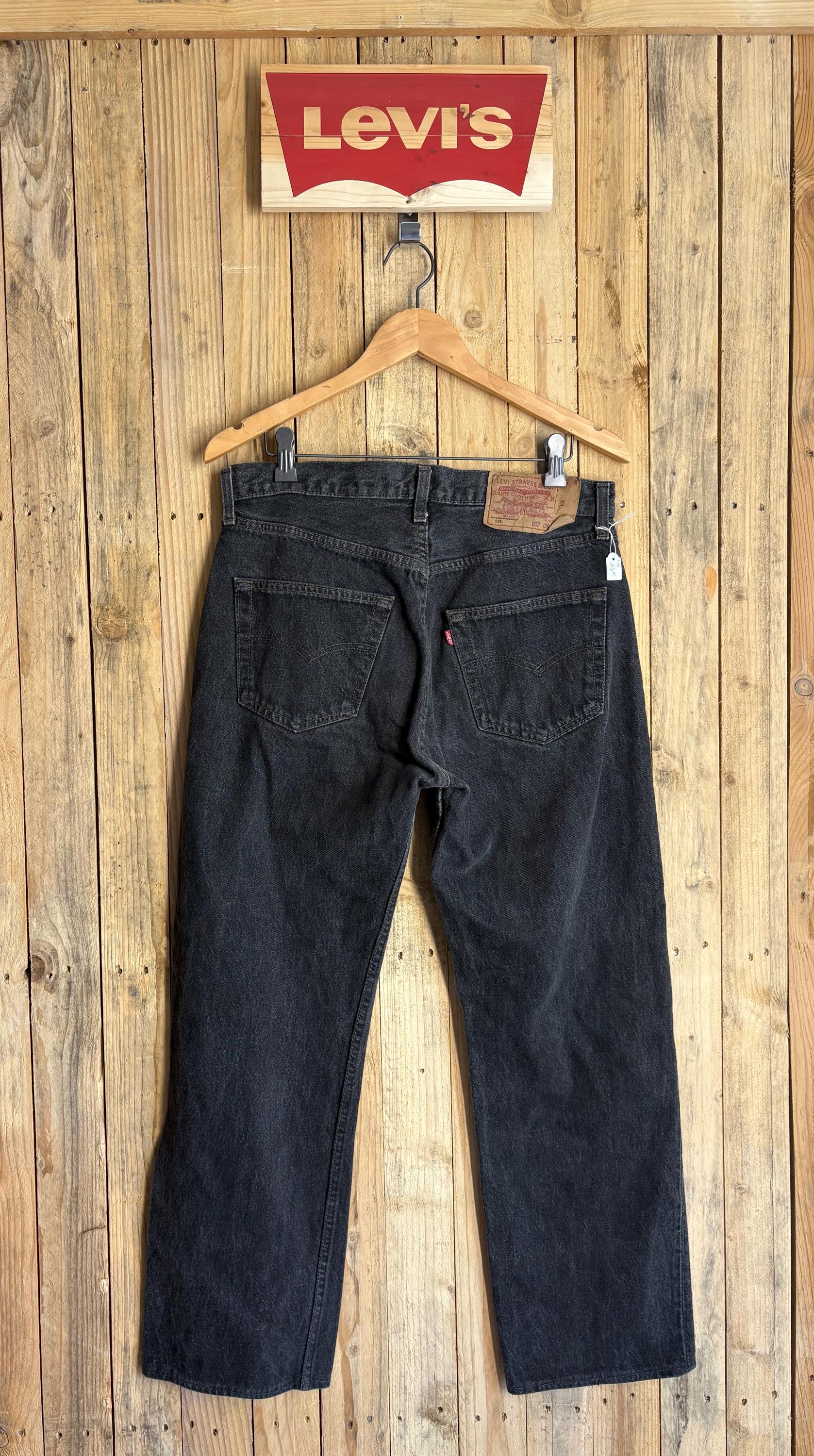 【 Levi's 501 MADE IN THE USA 】（ W33 ） Levi's 501 Vintage W33 – Made in USA – Black - Etsy