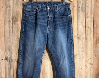 Jeans Levi's 501 Vintage W34 L30 Made in USA Antique Pants Jeans