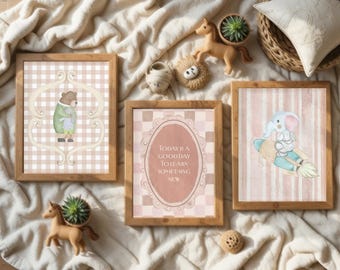 3 Decorações Vintage e Encantadoras para Quarto de Bebê - Galeria de presentes para bebês com estilo cottagecore para quarto infantil