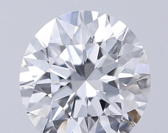 GIA Certified 0.50 Carat Round Brilliant Cut Diamond: D, VS1