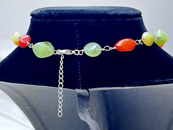 Victorian Design Inspired Multi Colored Large Chu… - image 3