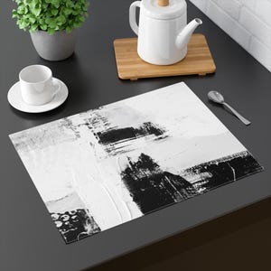 Placemat Minimalist Modern Print