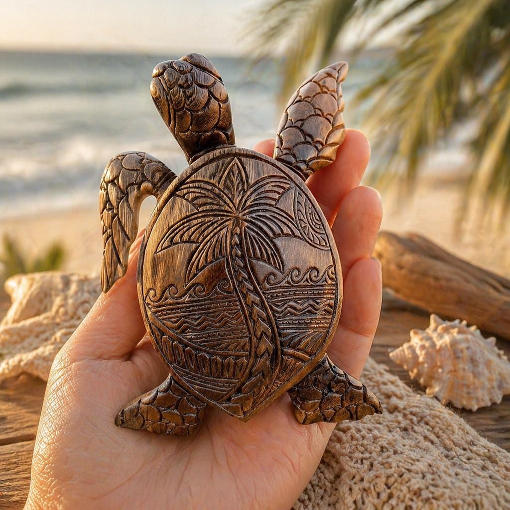 Hawaii wood statue - Etsy 日本