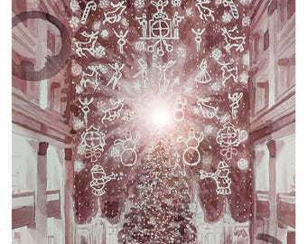 Wanamaker's Christmas Light Show - Philadelphia PA