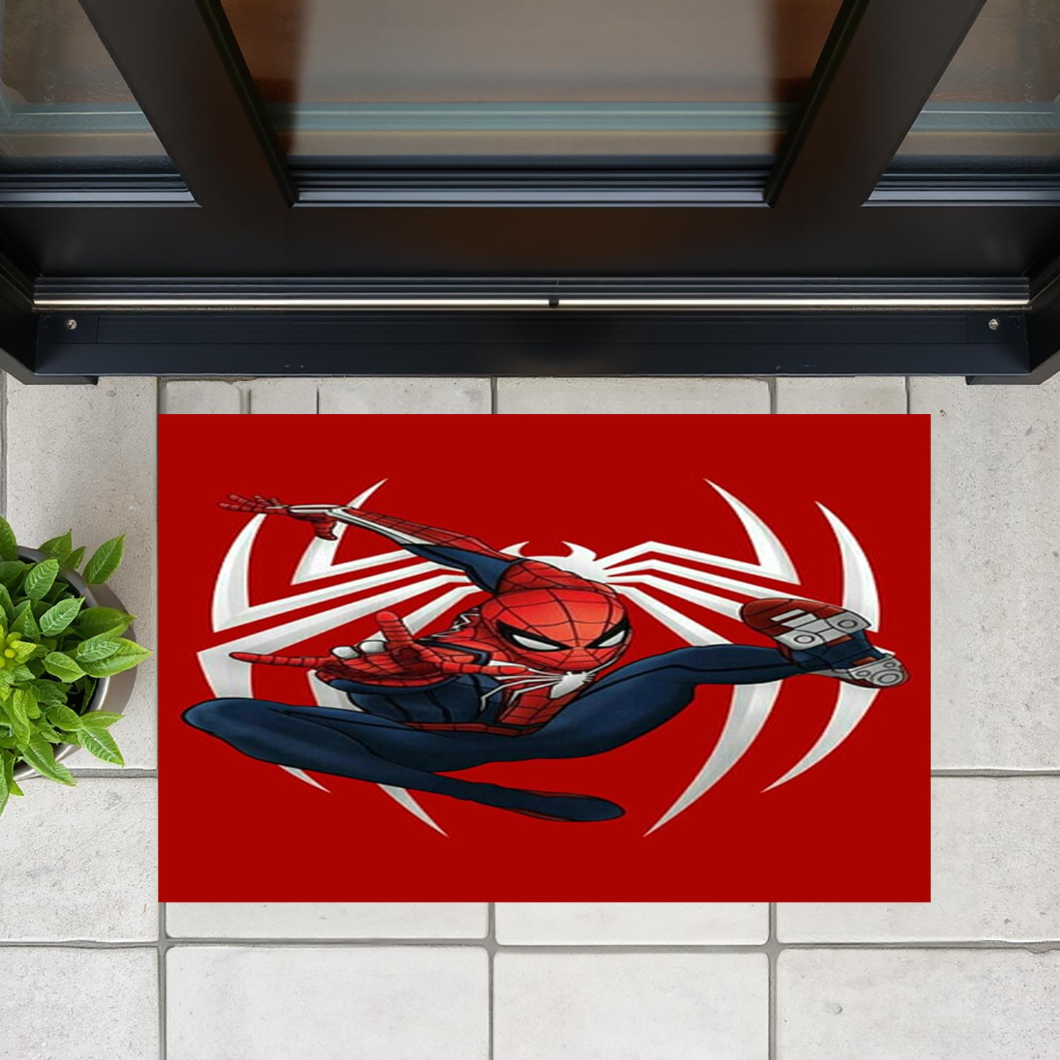スパイダーマンをテーマにしたラグ - Etsy 日本