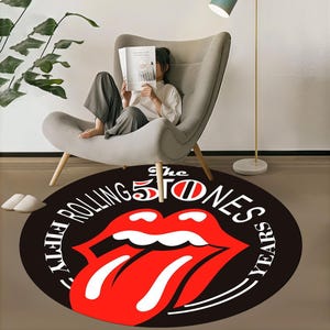 The Rolling Stones Floor Mat - Etsy
