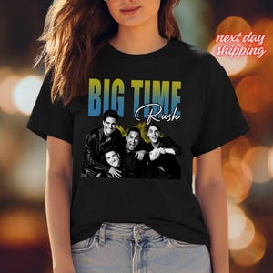 Big Time Rush Shirt, Big Time Rush In Real Life Worldwide Tour 2025 TShirt, Big Time Rush 2025 Concert Tee, Big Time Rush Fan Gift