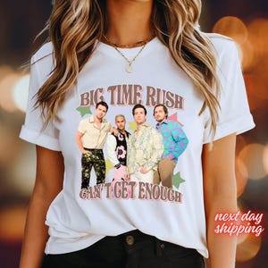 Big Time Rush Shirt, Big Time Rush In Real Life Worldwide Tour 2025 TShirt, Big Time Rush 2025 Concert Tee, Big Time Rush Fan Gift