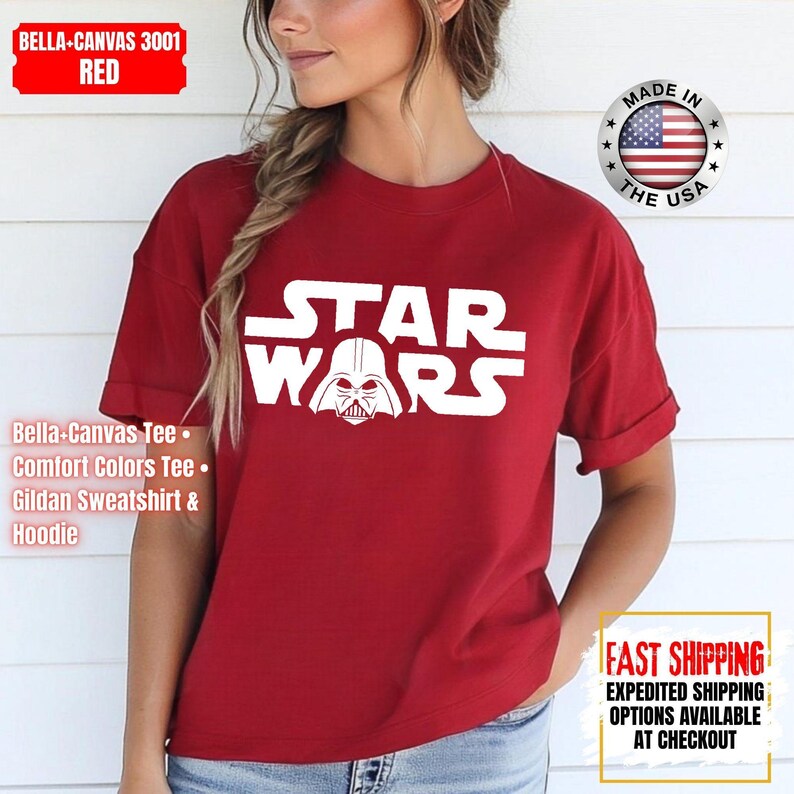 Disney Star Wars Shirt, Mandalorian Sweatshirt, Darth Vader Comfort Colors Shirt, Chewbacca Shirt, Star Jedi Shirt, Luke Skywalker Tee image 11