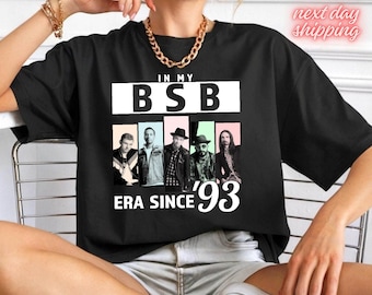 Camiseta/sudadera/sudadera con capucha de la gira vintage de los Backstreet Boys, estilo años 90 (algodón suave)