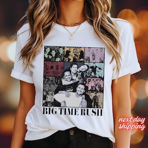 Big Time Rush Shirt, Big Time Rush In Real Life Worldwide Tour 2025 TShirt, Big Time Rush 2025 Concert Tee, Big Time Rush Fan Gift