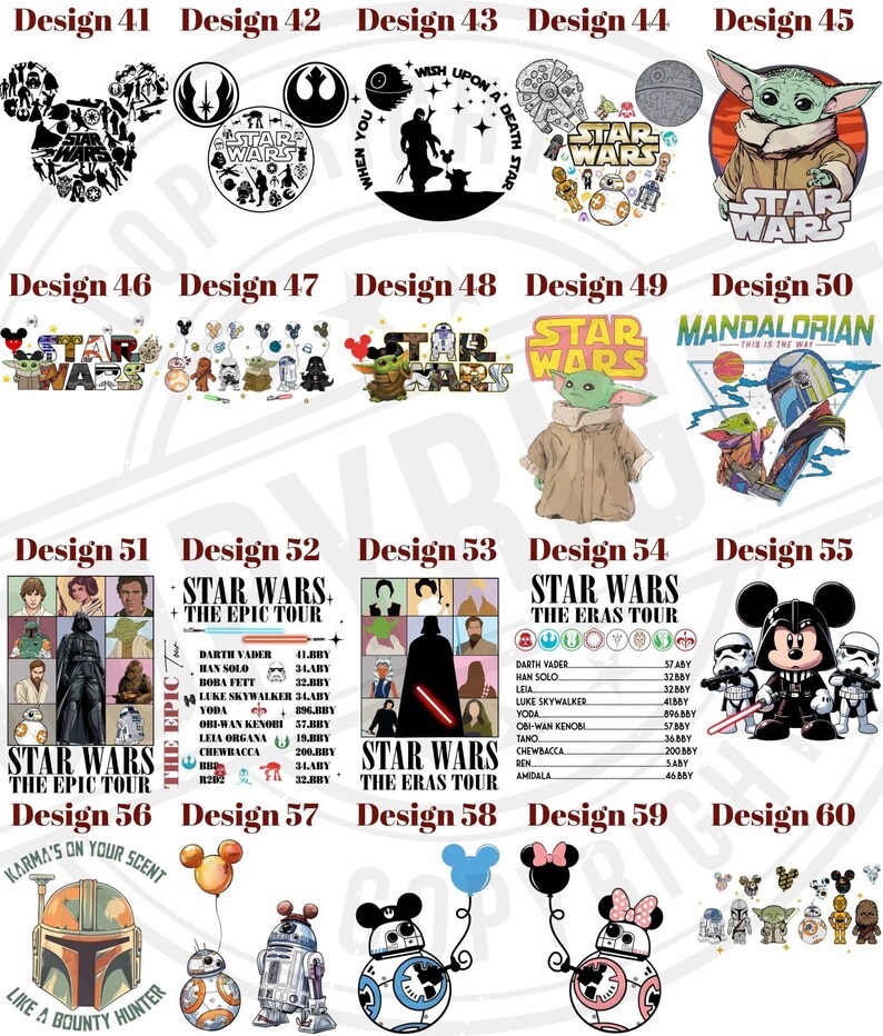 Camiseta de Star Wars de Disney Crew, sudadera de Mandalorian, camiseta de colores cómodos de Darth Vader, camiseta de Chewbacca, camiseta de Star Jedi, camiseta de Luke Skywalker imagen 4