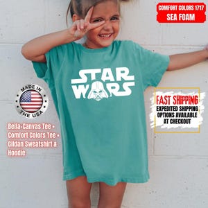 Disney Star Wars Shirt, Mandalorian Sweatshirt, Darth Vader Comfort Colors Shirt, Chewbacca Shirt, Star Jedi Shirt, Luke Skywalker Tee image 14