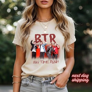 Big Time Rush Shirt, Big Time Rush In Real Life Worldwide Tour 2025 TShirt, Big Time Rush 2025 Concert Tee, Big Time Rush Fan Gift