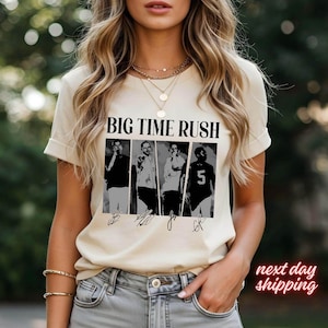 Big Time Rush Shirt, Big Time Rush In Real Life Worldwide Tour 2025 TShirt, Big Time Rush 2025 Concert Tee, Big Time Rush Fan Gift