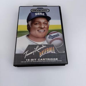 Tommy Lasorda Baseball - Sega Genesis Game  ( No Manual)