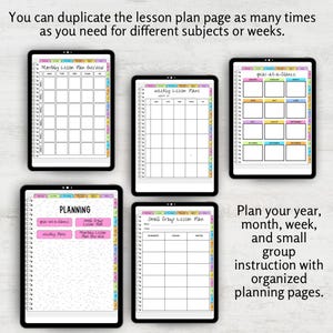 Digital Special Education Teacher Planner | IEP Planner, Caseload Management & Lesson Planning | SPED Teacher Organizer image 4