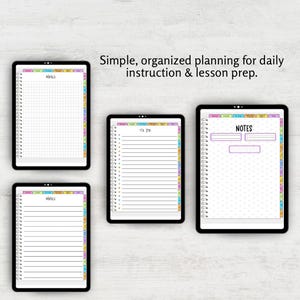Digital Special Education Teacher Planner | IEP Planner, Caseload Management & Lesson Planning | SPED Teacher Organizer image 9