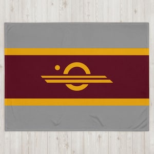 Star Wars Galactic Starcruiser Chandrila Star Line Halcyon Throw Blanket