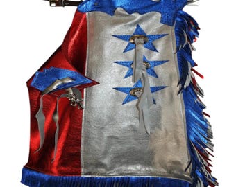 Chaps En Cuir Sur Mesure – Rodeo Royalty – Made In USA – Taille Adulte
