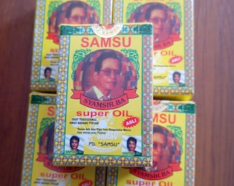 ORIGINAL Samsu Super Oil 5 Pack | Syamsir BA | Authentisches indonesisches traditionelles Öl