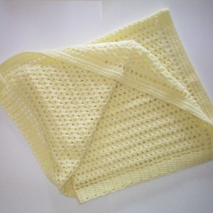 Welcome Home Crochet Baby Blanket - Item CBJ520
